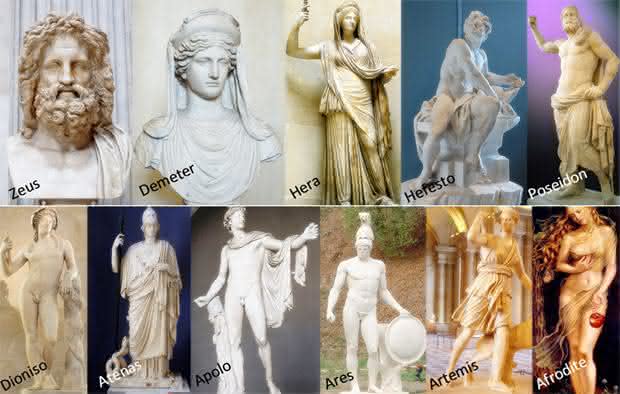 deuses mitologia grega