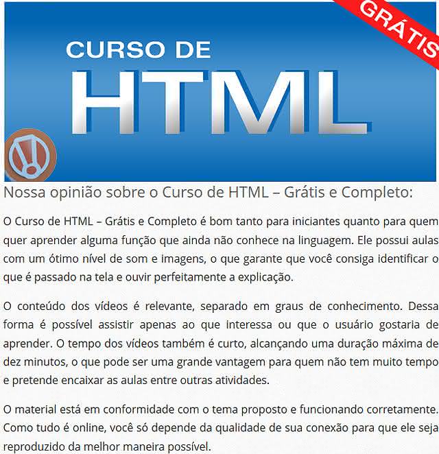 curso de html