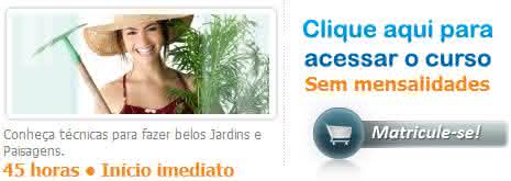 curso de jardinagem online