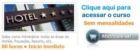 curso online de hotelaria