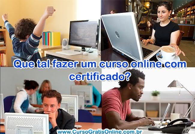 cursos online com certificado