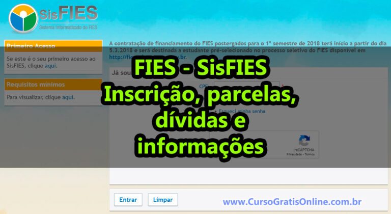 FIES – SisFIES 2023: Inscrição, parcelas, faculdades e taxas