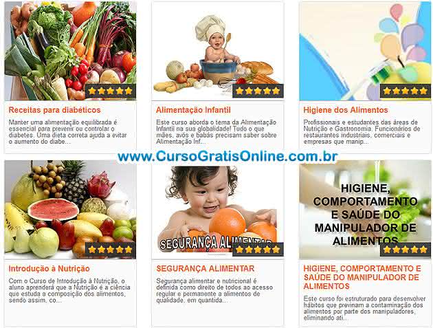 cursos de nutrição