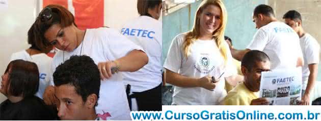 curso de cabeleireiro faetec