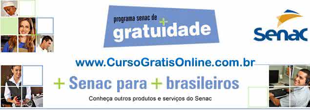 cursos gratuitos senac