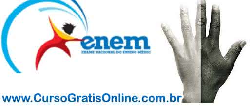 enem brancos e negros