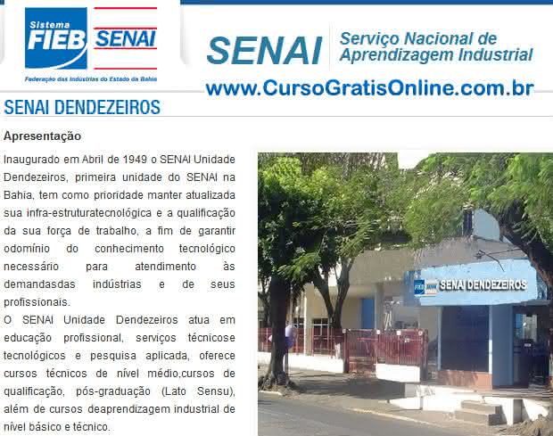 senai dendezeiros