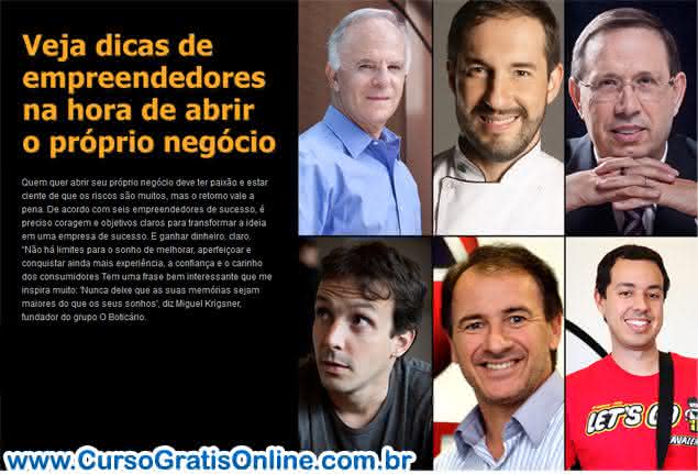 empreendedores de sucesso