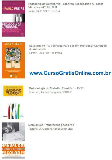 livros de pedagogia