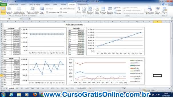 planilha de custos excel