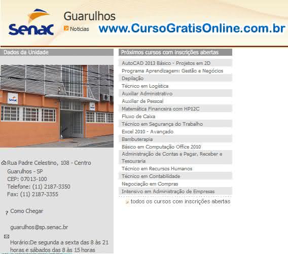 senac guarulhos