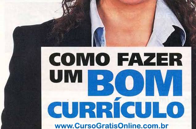 curriculum como fazer