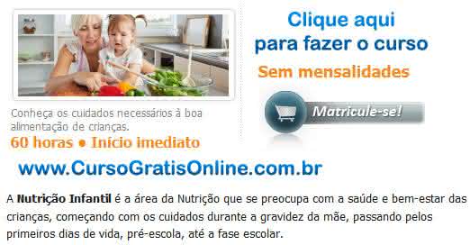 nutrição infantil