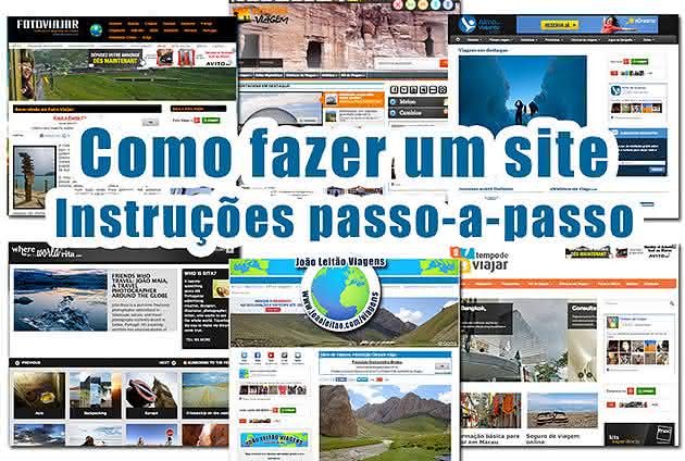 como fazer site