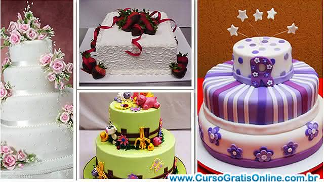 curso de bolos decorados