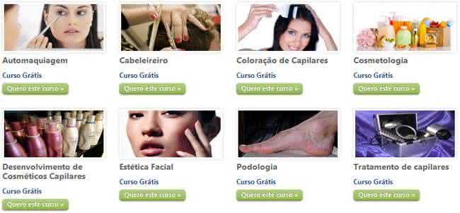 cursos de beleza