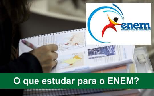 o que estudar para o enem 2014