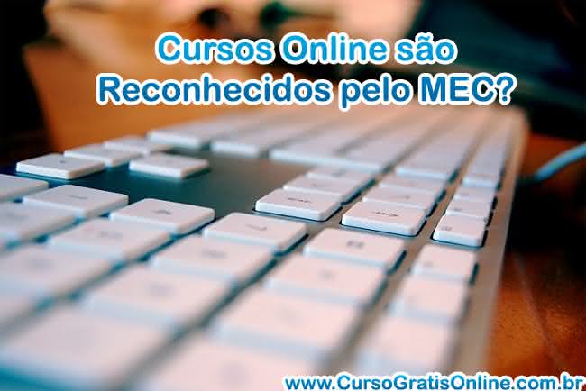 cursos reconhecidos pelo mec