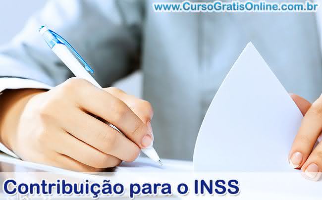 contribuir para o inss