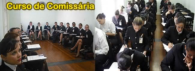 curso de comissária de bordo