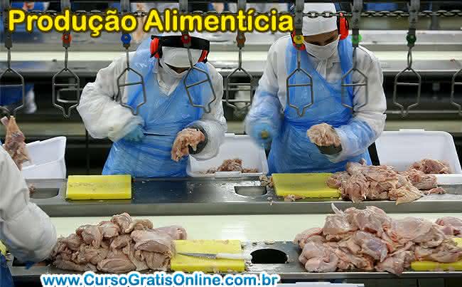 produção alimentícia