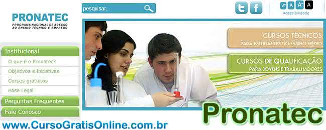 cursos pronatec