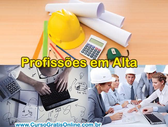 profissões em alta