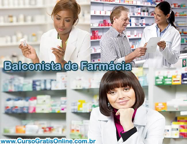 balconista de farmácia