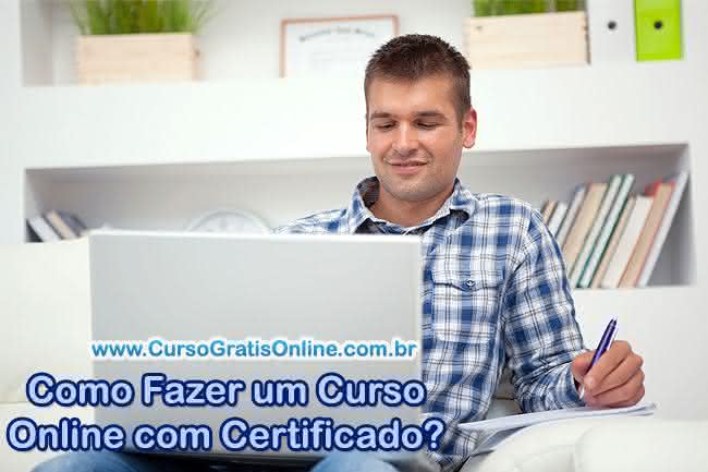 curso online com certificado