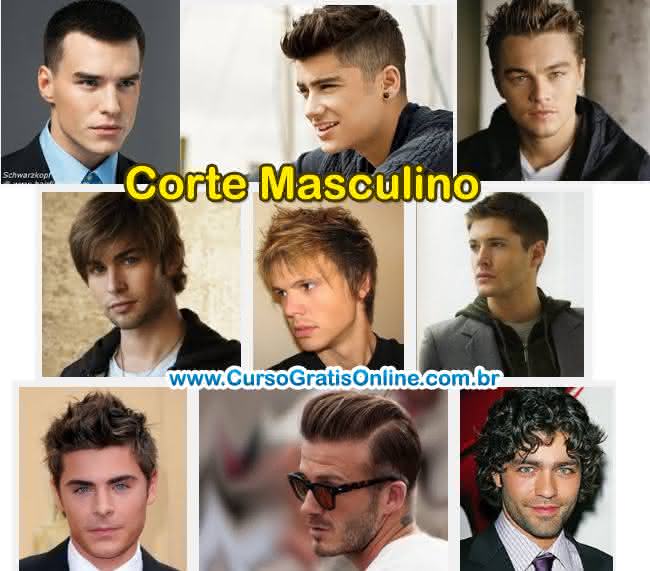 curso de corte masculino de cabelo