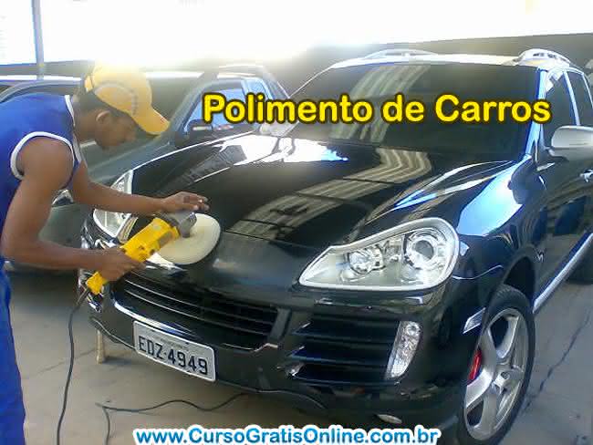 curso de polimento de carro