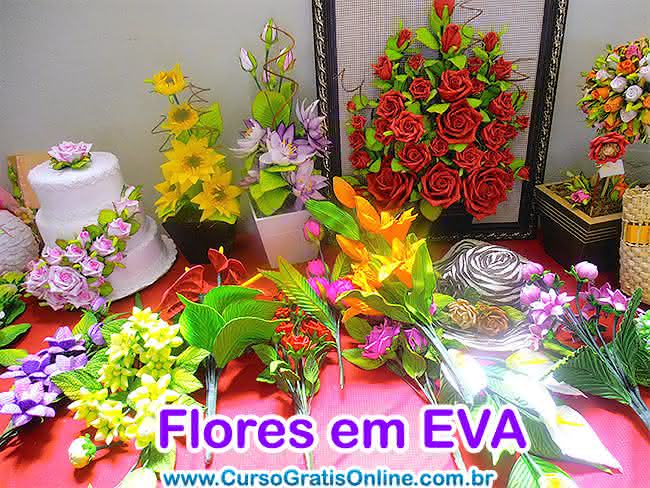 flores em eva