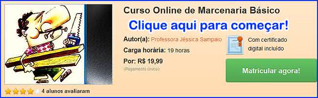 curso de marcenaria