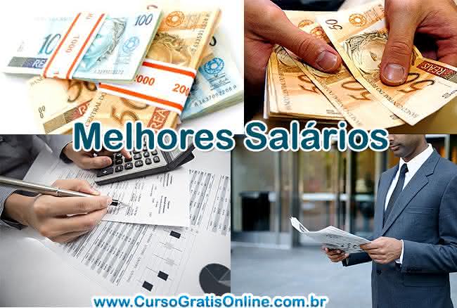 melhores salários no Brasil