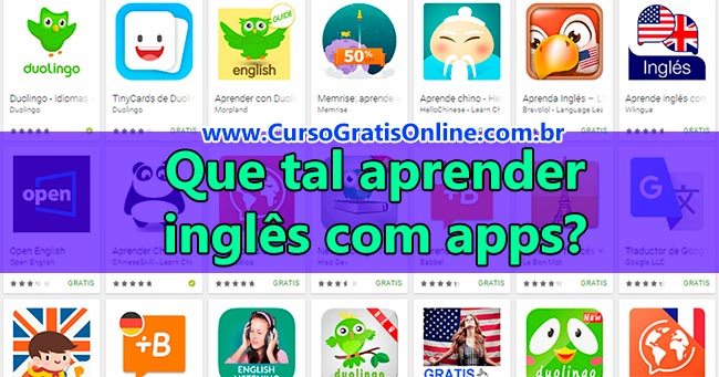 aprender inglês com apps