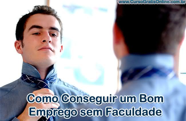 emprego sem faculdade