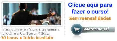 como falar em público