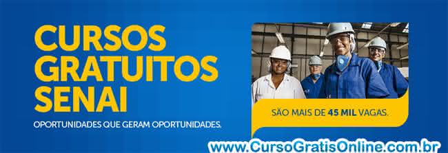 cursos senai