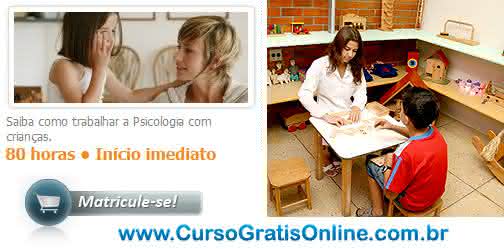 curso de psicologia infantil