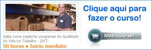 curso de qualidade de vida no trabalho