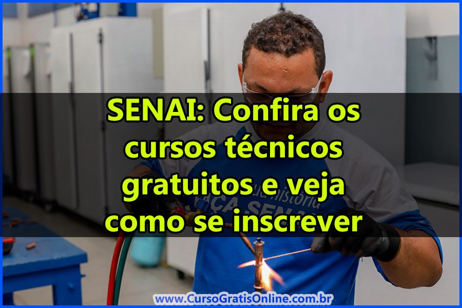 cursos senai