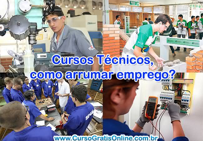 cursos técnicos e mercado de trabalho