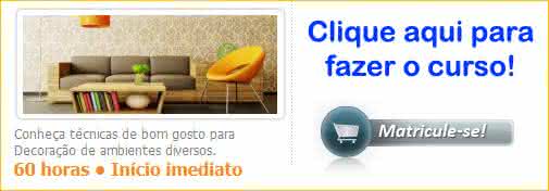 curso de decoração