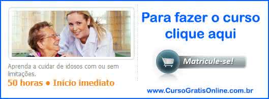 curso de cuidador de idosos