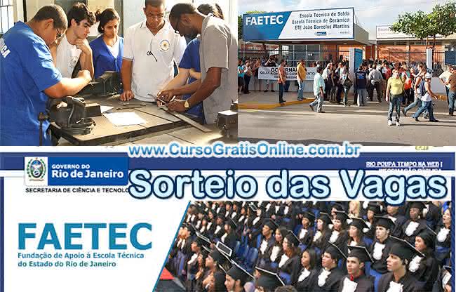 sorteio faetec rj