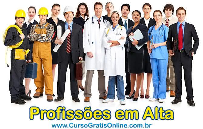 profissões em alta