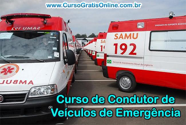 condutor de veículos de emergência