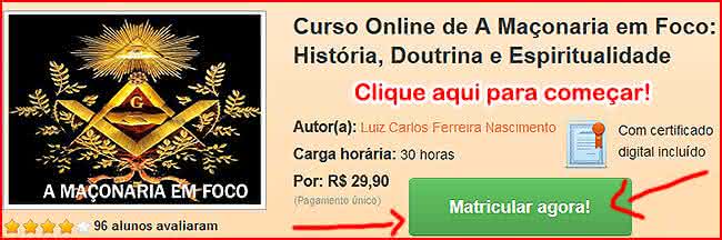 curso online de maçonaria