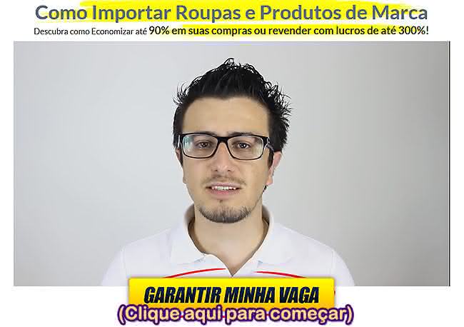 curso para aprender a importar roupas