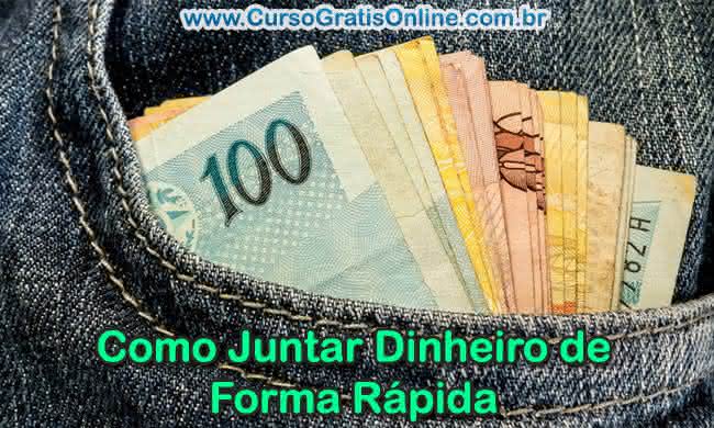 juntar dinheiro